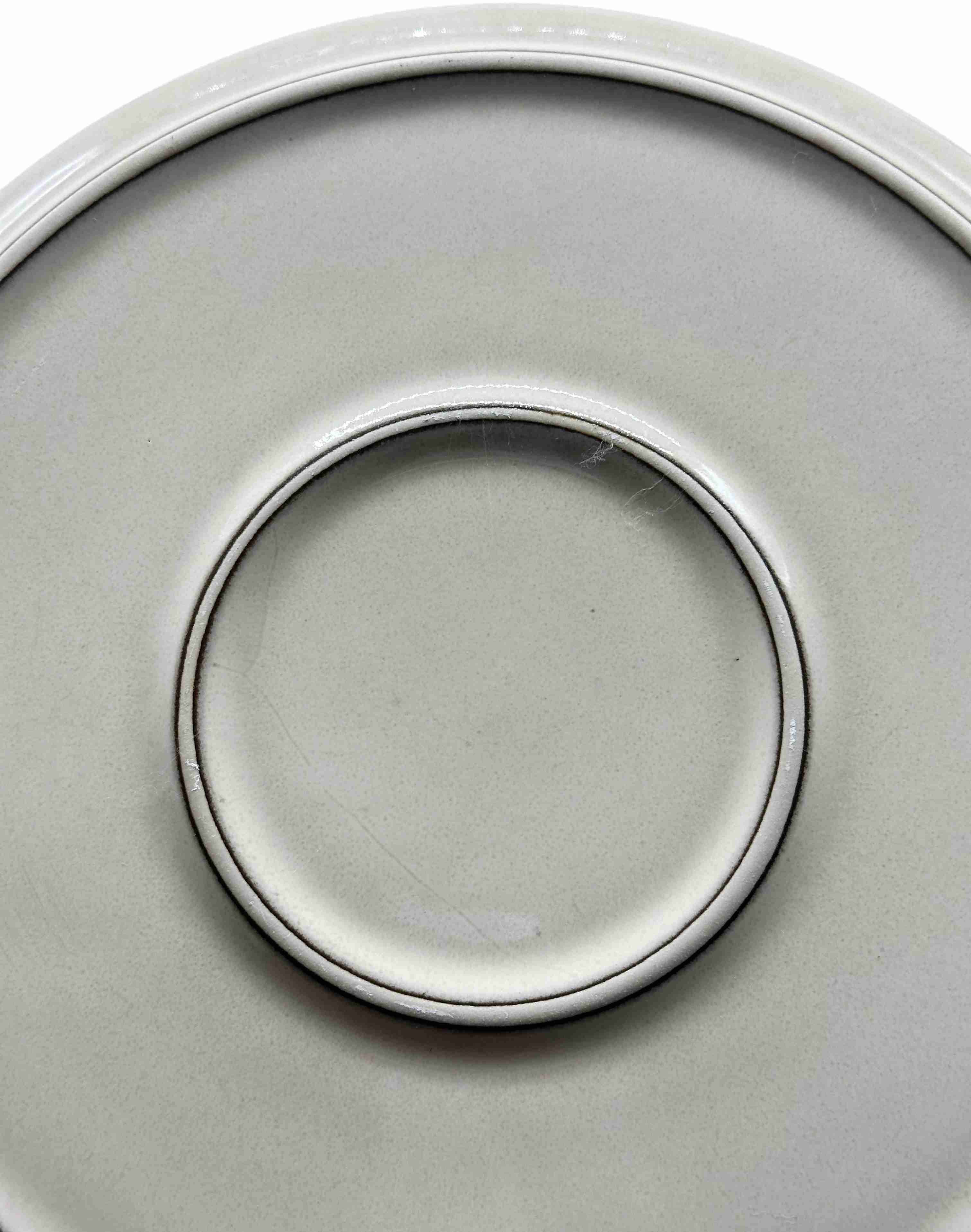 Interior View Of Minimalist White Square Ceramic Bowl