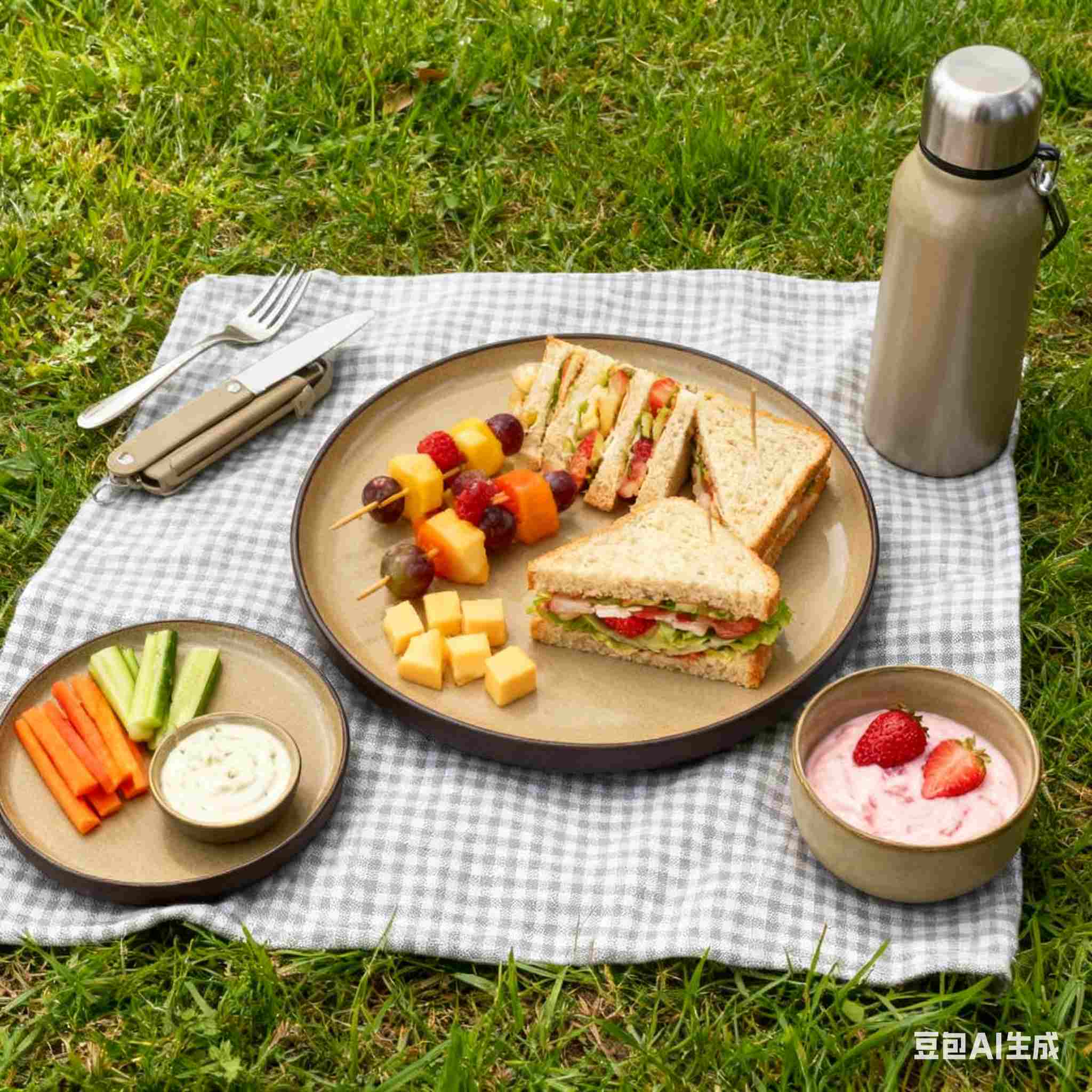 Minimalist White Square Ceramic Dinnerware Set In Dining Scene
