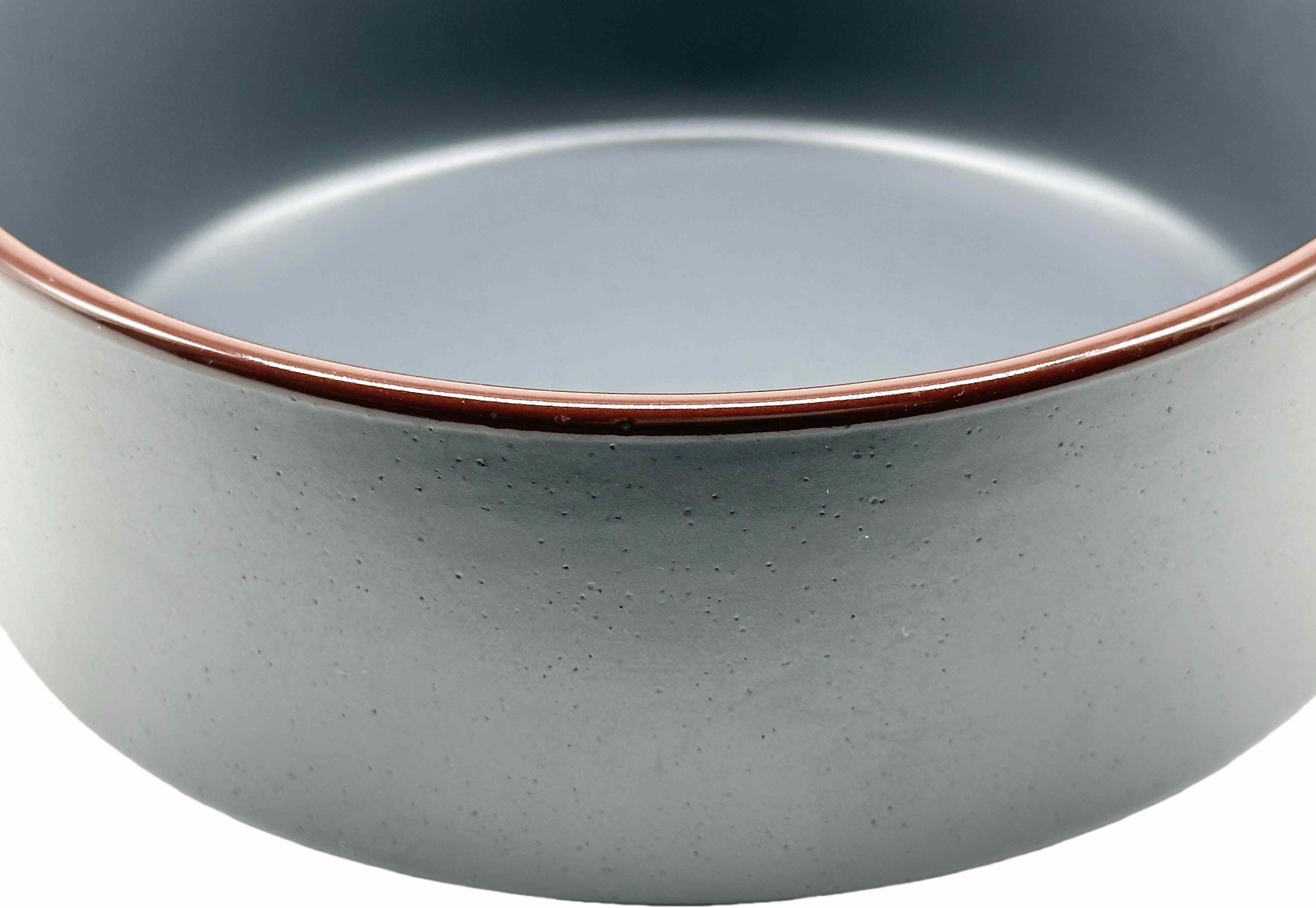 Bottom View Of Minimalist White Square Ceramic Plate