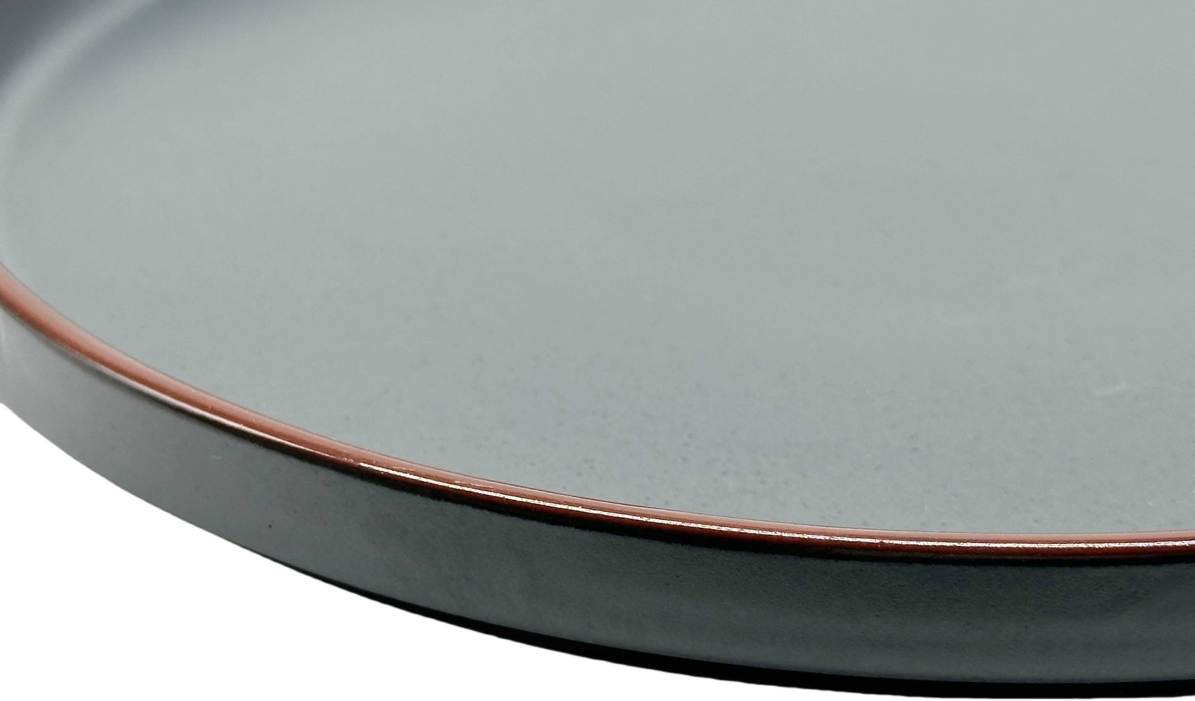 Interior View Of Minimalist White Square Ceramic Bowl