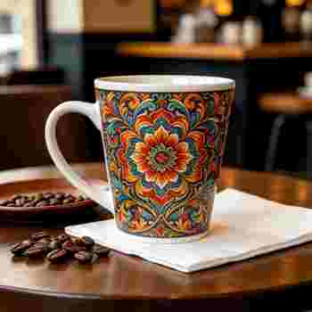 12oz Blank Sublimation Latte Mug | Sublimation Mug Factory & Wholesale Supplier