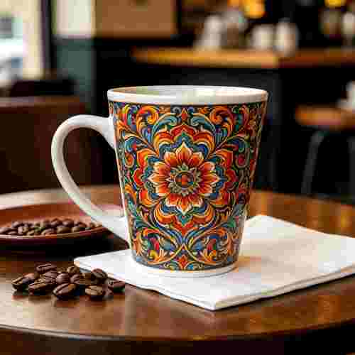 12oz Blank Sublimation Latte Mug | Sublimation Mug Factory & Wholesale Supplier