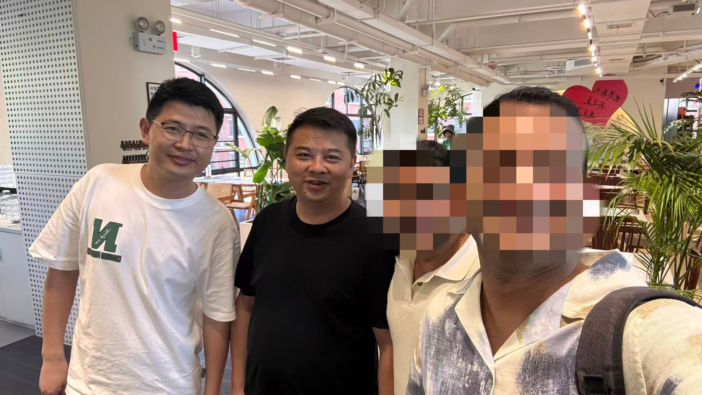 Dinner gathering with long-term overseas client