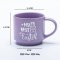 Silk-Screen Printed Easter Solid Color Stackable Ceramic Mugs - Stackable Design, 11oz Stoneware