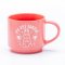 Silk-Screen Printed Easter Solid Color Stackable Ceramic Mugs - Stackable Design, 11oz Stoneware