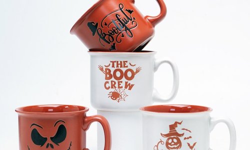 Tazas de cerámica con temática de Halloween para compradores al por mayor: promociones de temporada que se venden