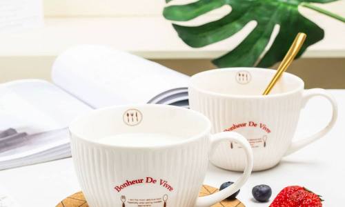New Arrivals: 550 ml Breakfast Mug with Lid & Spoon and 360 ml Reactive Glaze Mug
