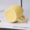 3D Embossed Barrel Ceramic Mug 400ml, Beer Stein Style