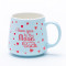 Love Message Ceramic Mug 396ml, Valentine Couple Gift Collection