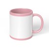C-Handle Sublimation Mug 9.5cm, Two-Tone Coated Blank, 5 Colors
