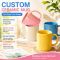 Sublimation Mug 350ml, 11oz Tapered Blank with Lid and Spoon, 4 Colors