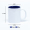 Inner Colored Sublimation Mug 11oz, 338ml Blank, 8 Colors