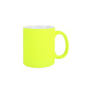 Neon Fluorescent Sublimation Mug 11oz, Blank Coated Mug for Photo Printing, 7 Colors