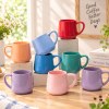 Square Stoneware Mug 611ml, Two-Piece Molded Body, 7 Colors