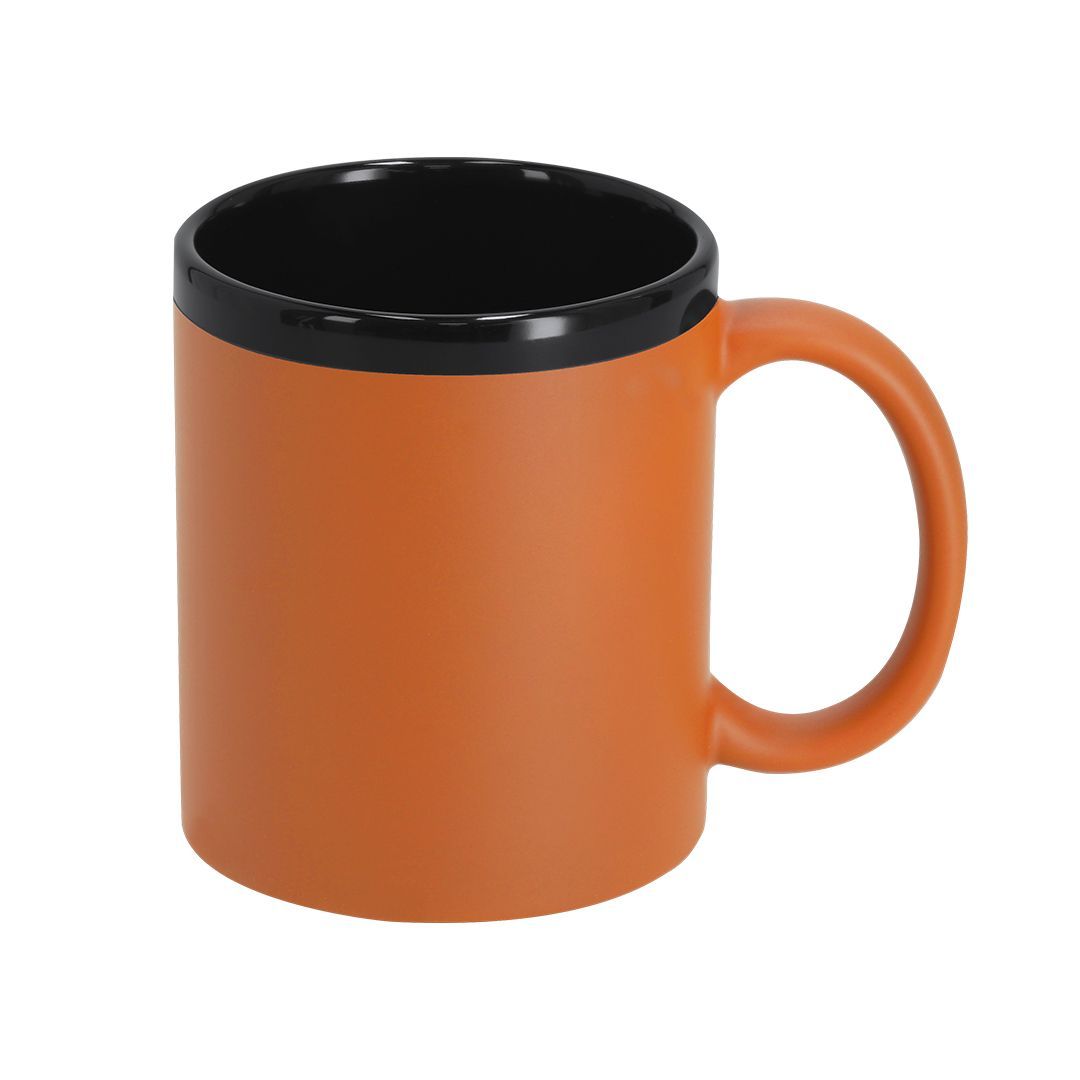 Two Tone Ceramic Mug Blank 11oz — front view