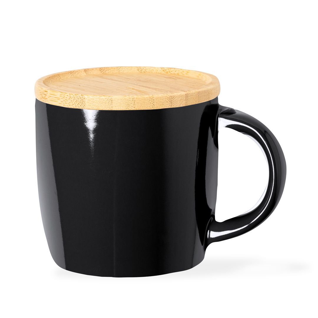Ceramic Mug with Bamboo Lid — color variant
