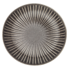 Grey Reactive Glaze Stoneware 4-Piece Dinnerware Set | Modern Ceramic Tableware