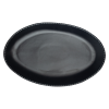Ceramic Oval Serving Platter | Handcrafted Stoneware Serveware for Parties & Main Dishes