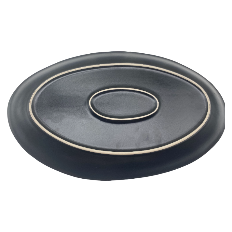 Ceramic Oval Serving Platter for Vegetables