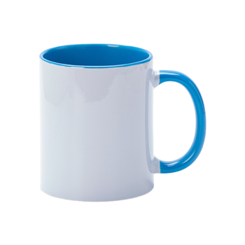 11oz Sublimation Stoneware Coffee Cup with Glossy Finish for Custom Printing & Promotional Gifts