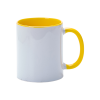 11oz Sublimation Stoneware Coffee Cup with Glossy Finish for Custom Printing & Promotional Gifts