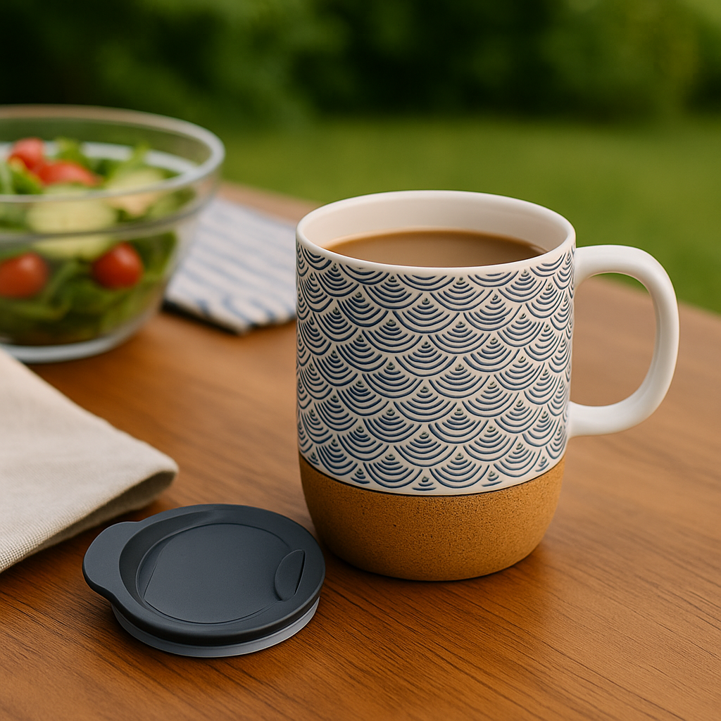 14oz Holiday Coffee Cup With Lid