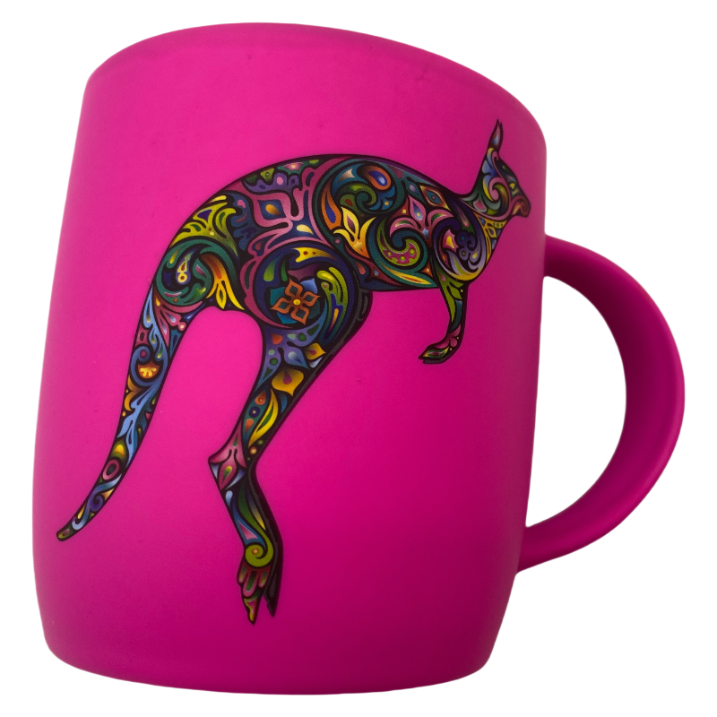 Ceramic Mug Made with a Double Part Mold
