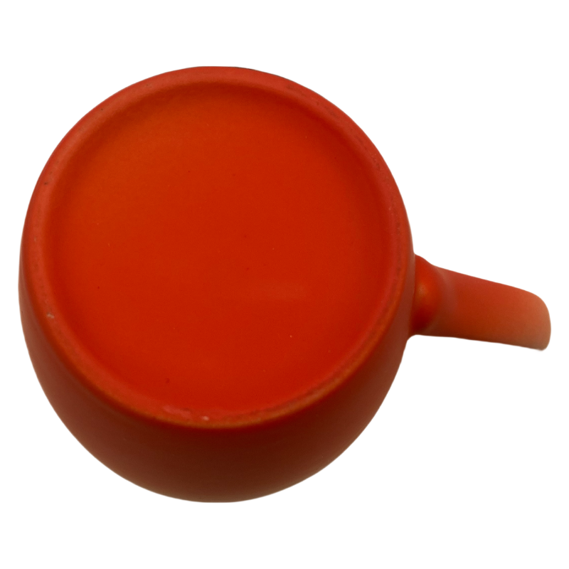 2Tone Gradient Rubber Coated Ceramic Coffee Cup With Custom Low