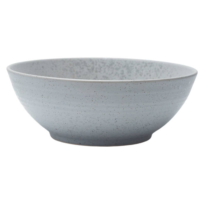 Nordic Matte Speckled-Glaze Stoneware Bowl | Daily Salad/Soup Dining