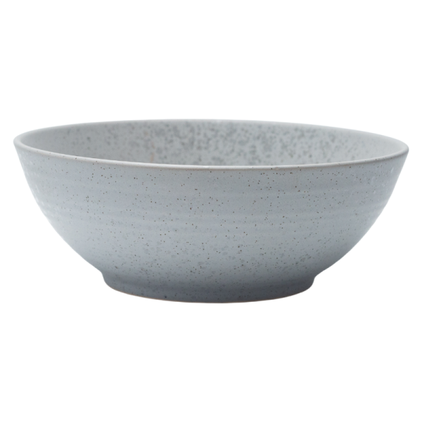 Nordic Matte Speckled-Glaze Stoneware Bowl | Daily Salad/Soup Dining