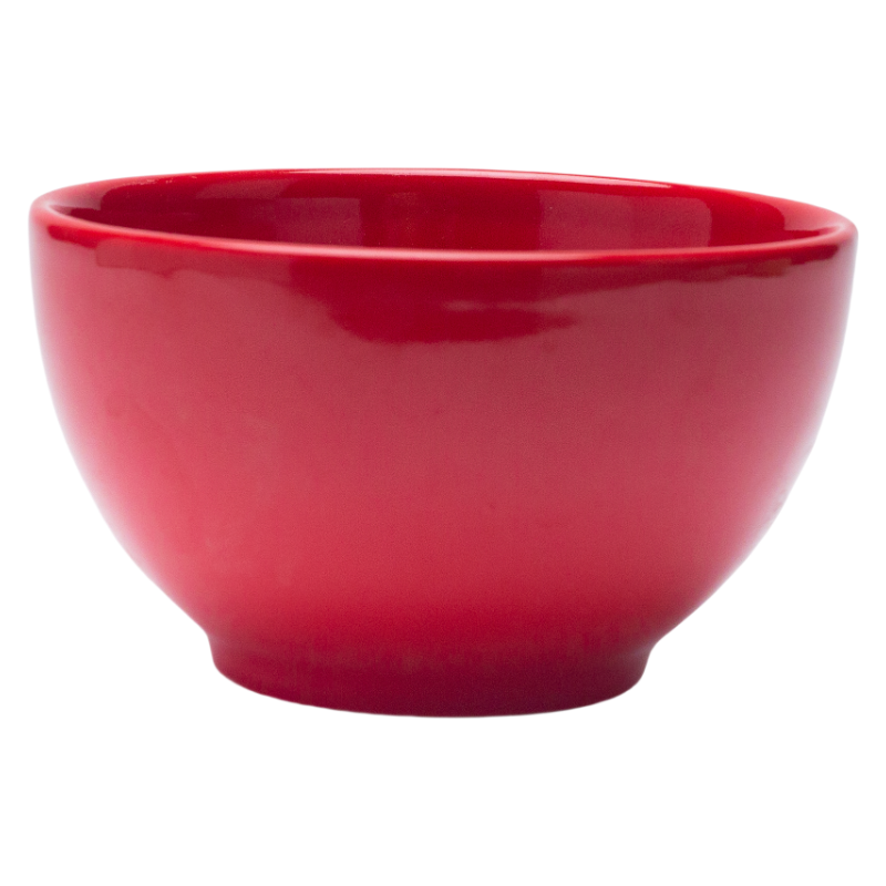 Vibrant Glossy Stoneware Bowl | Colorful Daily Dining