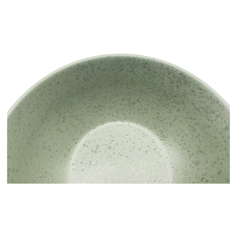Nordic Matte Ceramic Bowl with Speckled Glaze, Minimalist Stoneware for Daily Salad/Soup Dining, Smooth Handcrafted Finish