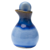 Handmade Glazed Gourd-Shaped Spice Jar | Assorted Colors with Stopper
