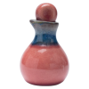 Handmade Glazed Gourd-Shaped Spice Jar | Assorted Colors with Stopper