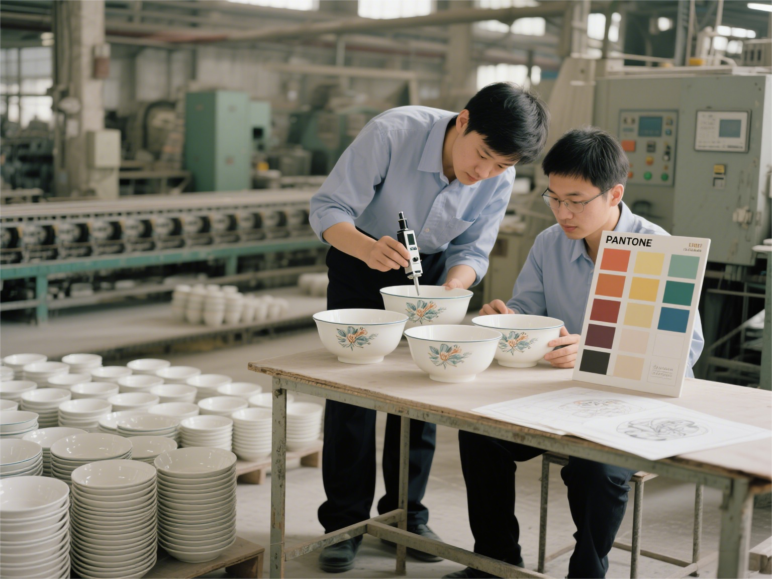 personalized ceramic tableware