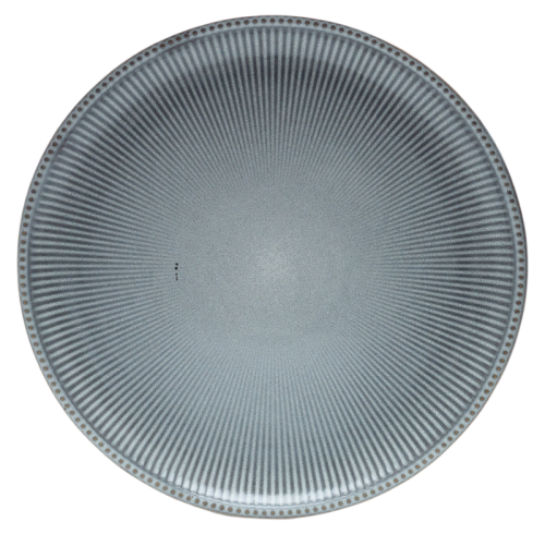 Modern Reactive Glaze Ceramic Dinner Plates – Elegant Radiating Pattern