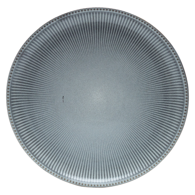 Modern Reactive Glaze Ceramic Dinner Plates – Elegant Radiating Pattern