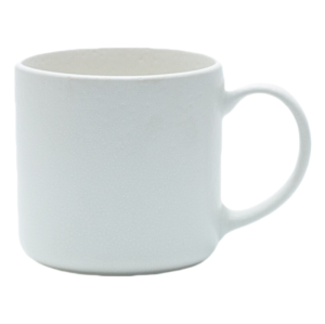 Minimalist White Square Ceramic Dinnerware Set – 4-Piece Modern Porcelain Plates, Bowl & Mug for Home or Restaurant