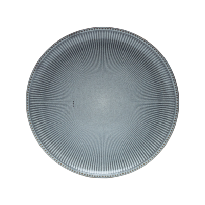 Modern Reactive Glaze Ceramic Dinner Plates – Elegant Radiating Pattern