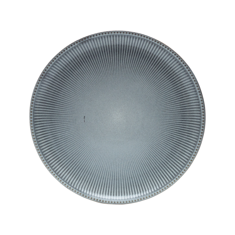 Reactive Glaze Stoneware Plate