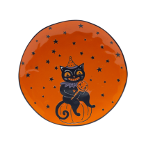 Whimsical Halloween Ceramic Plates | Festive Tableware for Spooky Celebrations
