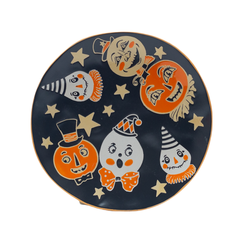 Platos de cerámica originales de Halloween