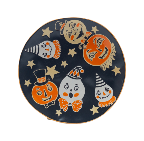 Whimsical Halloween Ceramic Plates – Festive Tableware for Spooky Celebrations