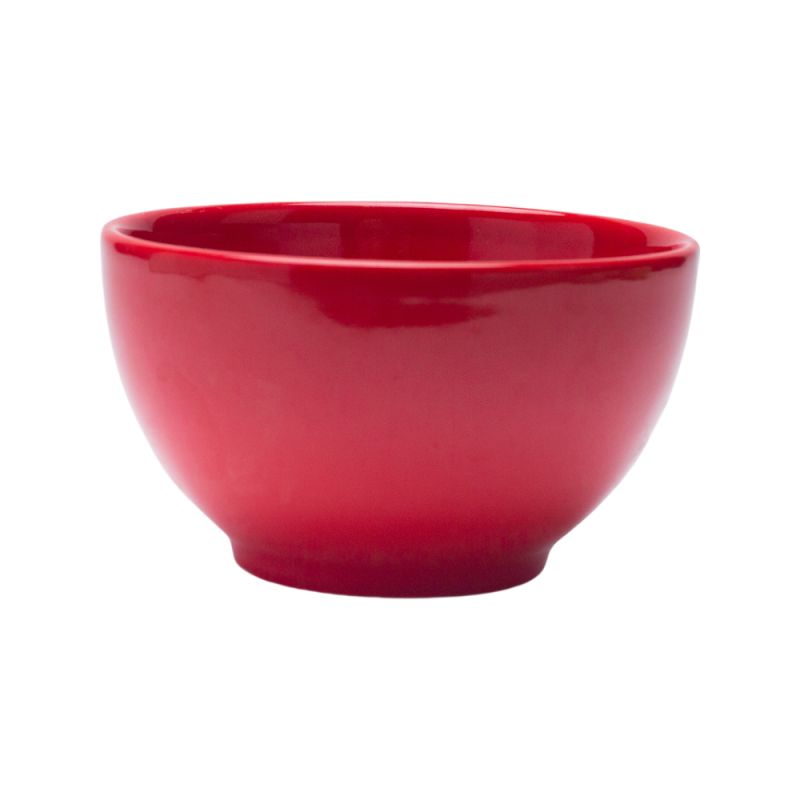 Vibrant Glossy Stoneware Bowl | Colorful Daily Dining