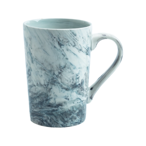 Ceramic Tea Cup with Marble Pattern – Modern Coffee & Tea Mug