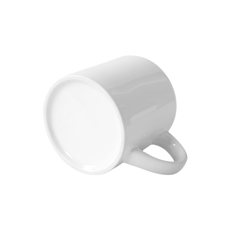 Gold Electroplated Bone China Mug in White, Featuring Gold Handle, Base \u0026 Heart Design, 350ml Capacity for Coffee