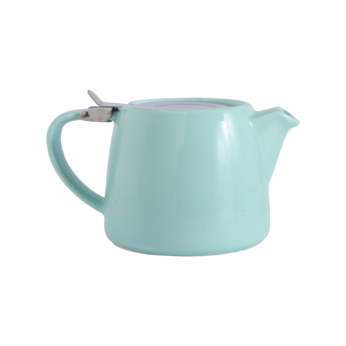 Japanese Style Stoneware Teapot With Infuser Lid | Modern Ceramic Tea And Coffee Pot For Home Or Hotel Use