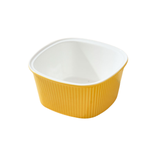 Colorful Ceramic Ramekin Cups | Ideal for Baking, Pudding, Soufflé & Dessert Serving