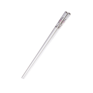 Elegant Ceramic Chopsticks With Floral Patterns | Reusable Porcelain Tableware