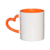 Heart Handle Sublimation Mug | Sublimation Mug Wholesale Supplier